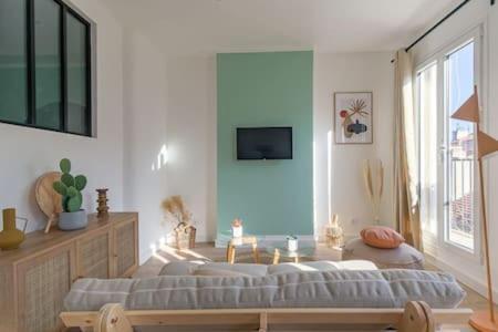 Le Albrand - Joliette - St Charles - Vieux Port Lägenhet Marseille Exteriör bild